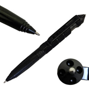 Lapicera Tactica Kubotan Tactical Pen Defensa Personal  Negro