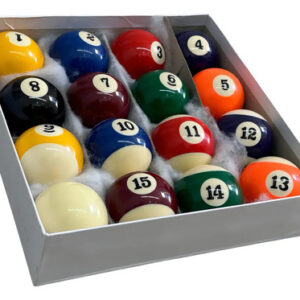 Juego De Bolas De Pool Medida Profesional 57mm