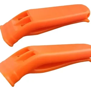 Silbato Náutico Reglamentario Soporte Aprobado Pna Con Clip Naranja