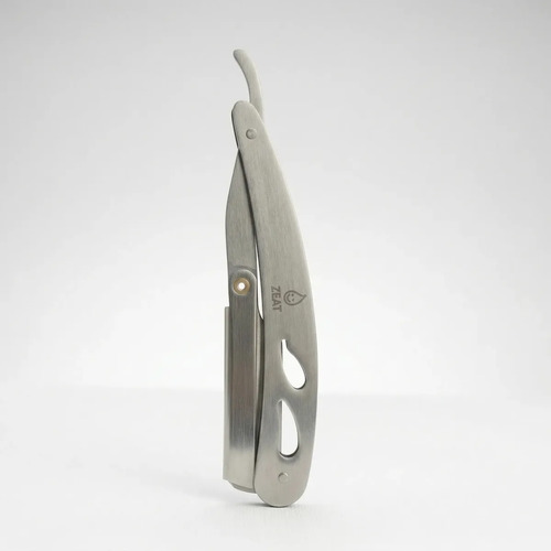 Navaja De Afeitar Zeat Acero Inoxidable Profesional Plateado - Image 7