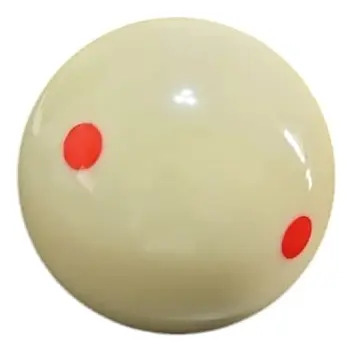 Juego De 3 Bolas De Billar 3 Colores Carambola Puntos Rojos - Image 7