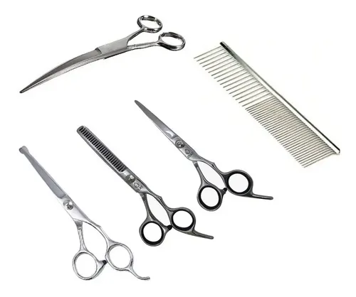Peine Acero Inoxidable 19 Cm Peluquería Canina Profesional Plateado