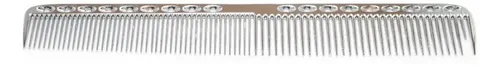 Peine De Corte De Aluminio Lucydan Anti-frizz Resistente Calor Plateado - Image 2