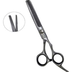 Tijera Peluqueria Zeat Pulir 18 Cm Acero Inoxidable Diestro Plateado