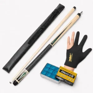 Guante De 3 Dedos Para Pool O Billar Calidad Premium Negro