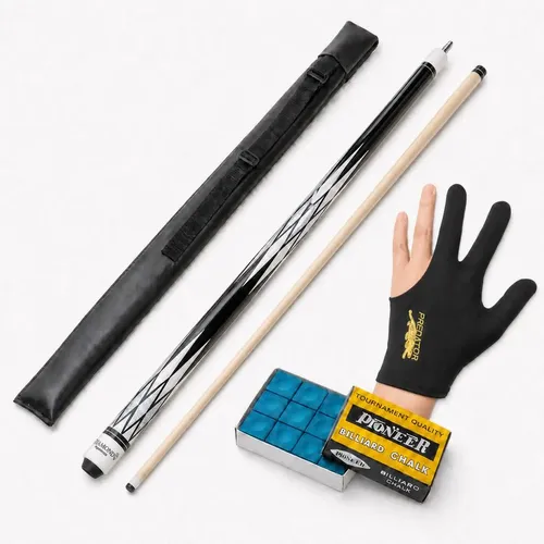 Taco Pool Desarmable 1.45 Metros De Madera Maple 20.4 Oz Color Blanco Diamante Peso 567 G