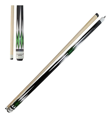 Taco Pool Desarmable 1.45 Metros De Madera Maple 20.4 Oz Color Verde Diamante Peso 567 G - Image 2