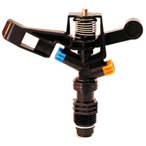 Aspersor Riego Giratorio Agricola 1/2 Doble Boquilla 12 Mts!