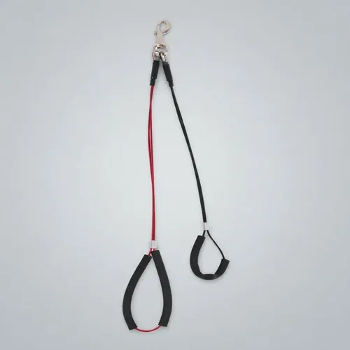 Lazo Cogotero Cintura Shernbao 46 Cm Acero Reforzado Rojo/negro - Image 3