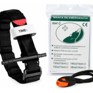 Manta Termica Emergencia Supervivencia 130 X 210 Mts Metalic