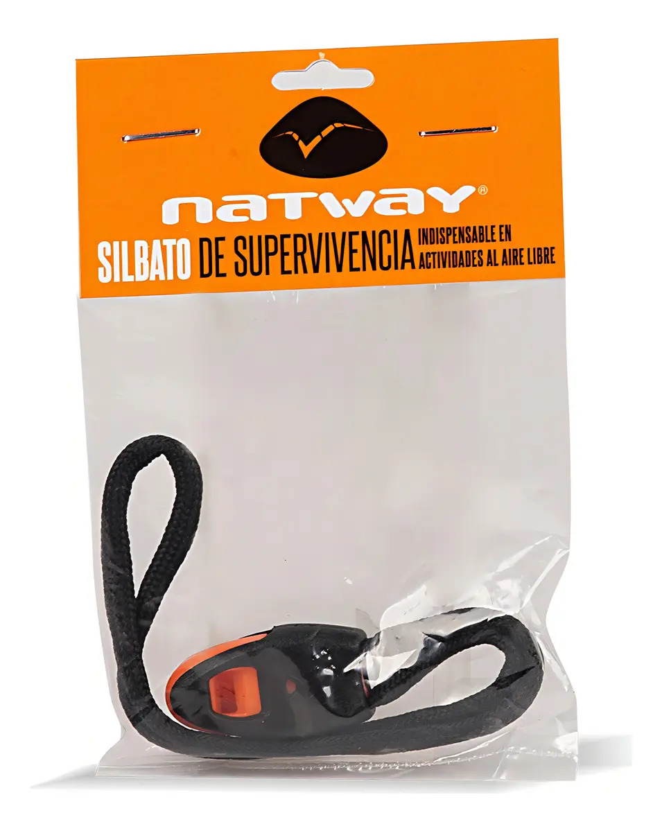 Silbato De Emergencia Natway Color Negro/naranja - Image 10