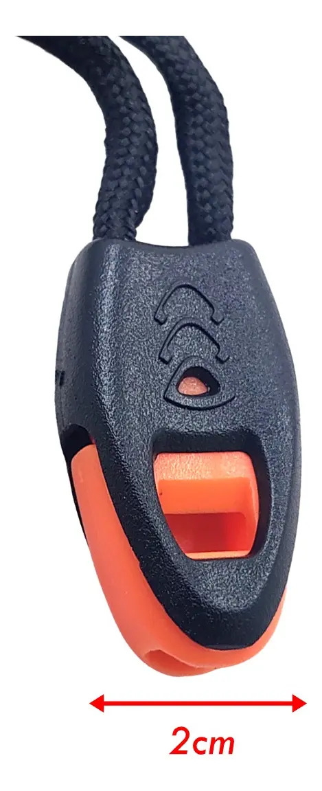 Silbato De Emergencia Natway Color Negro/naranja - Image 9