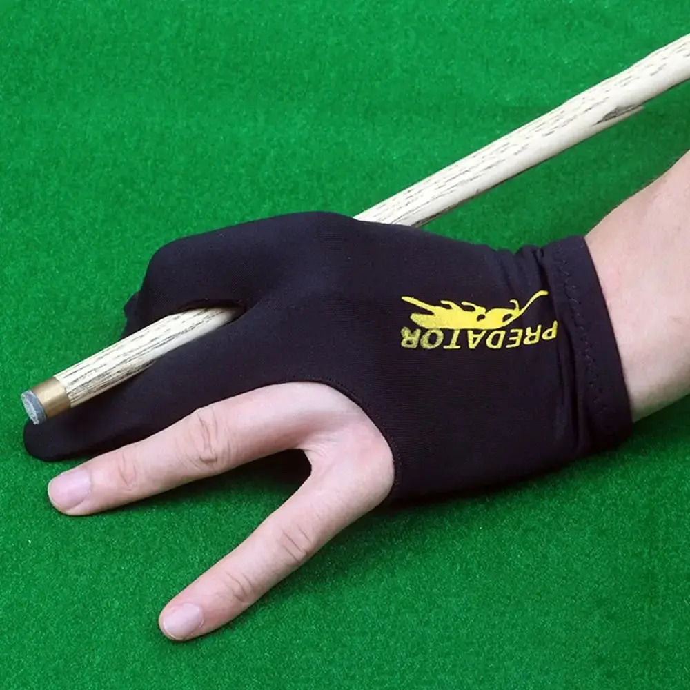 Guante De 3 Dedos Para Pool O Billar Calidad Premium Negro - Image 8